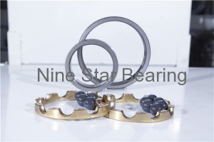 Hybrid ceramic bearing 61814