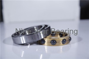 Hybrid ceramic bearing 61817