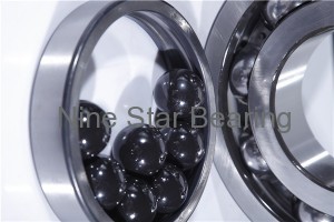 Hybrid ceramic bearing 6214