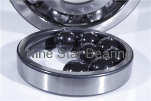 Hybrid ceramic bearing 6210